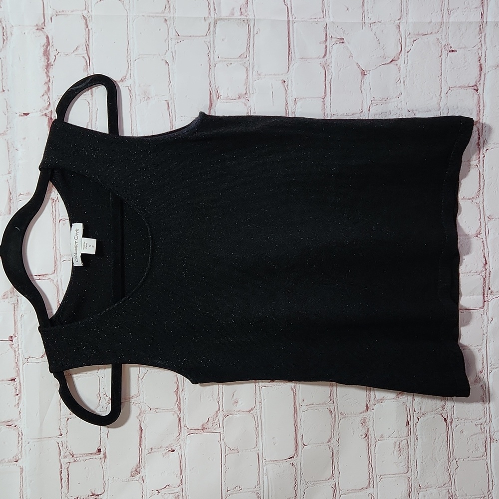 COLDWATER CREEK Sparkly Sleeveless Sweater